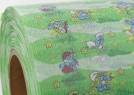 Knitted Frontal Tape For Making Baby Diaper